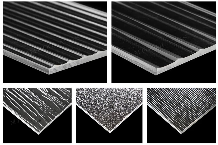 Patterned glass options