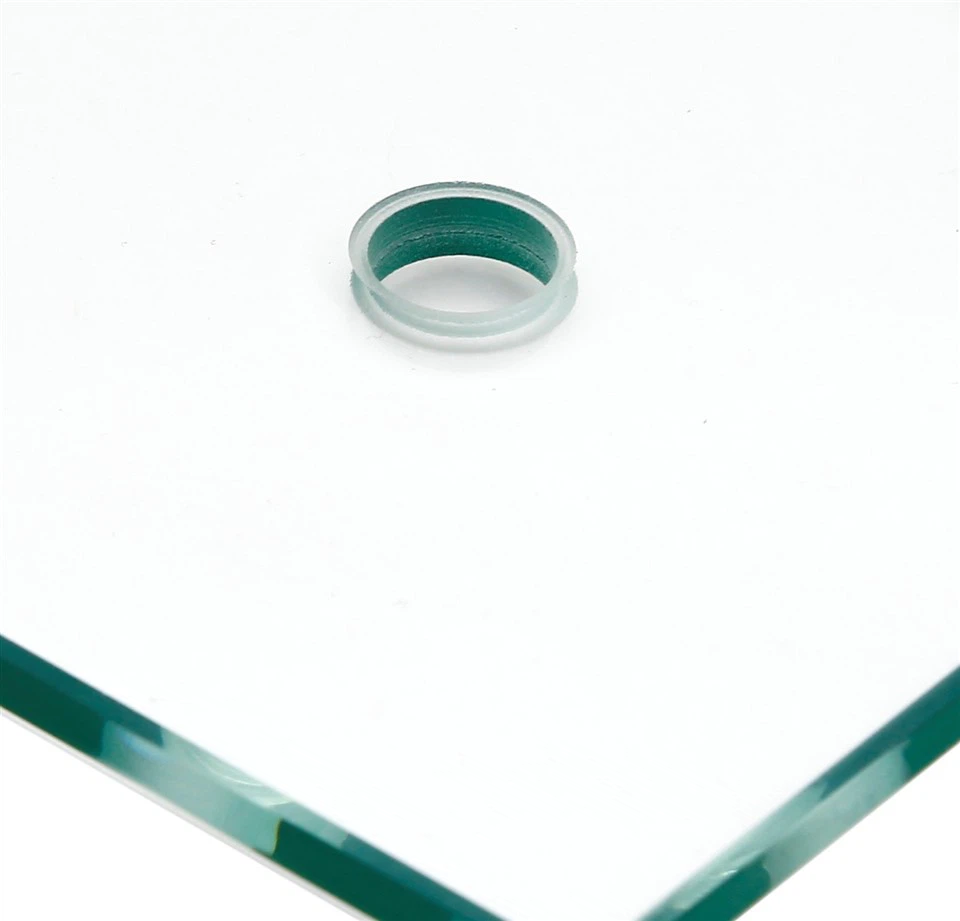 shower glass hole