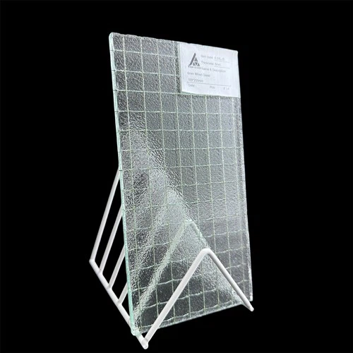 Sklo odolné proti požáru- drátem