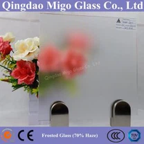 70 % Frost míry Extra čiré kyselinou leptaný mléčné sklo